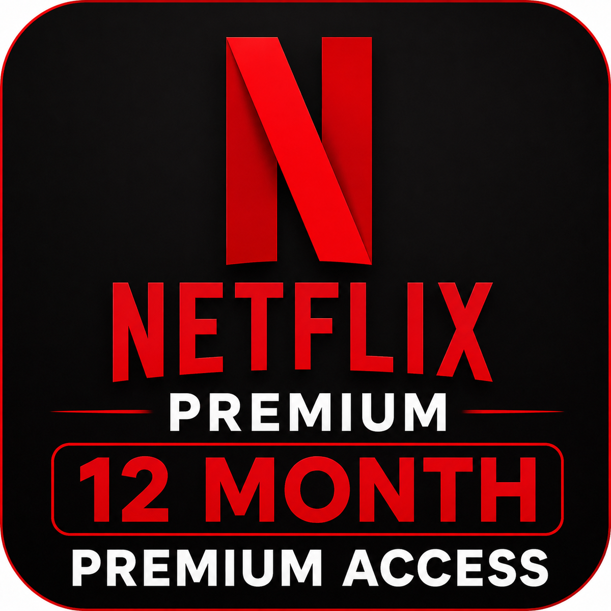 Netflix Premium — Full Account | 12 Months