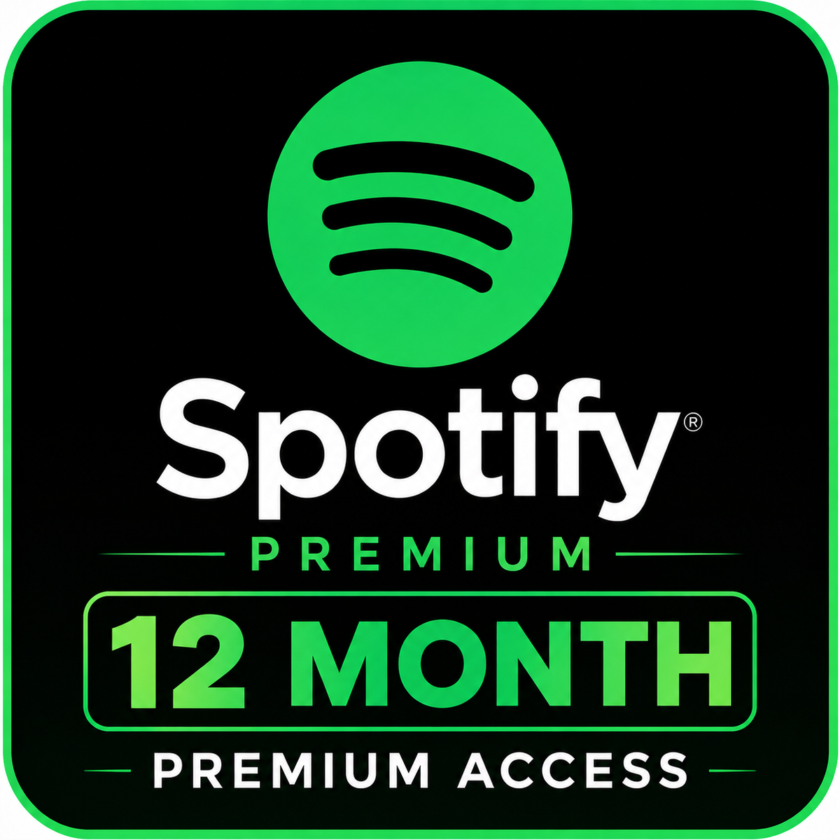 Spotify Premium — 12 Months | Activated on Personal Email