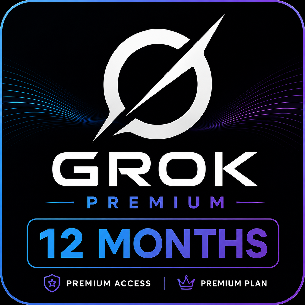 Grok AI Premium — 12 Months
